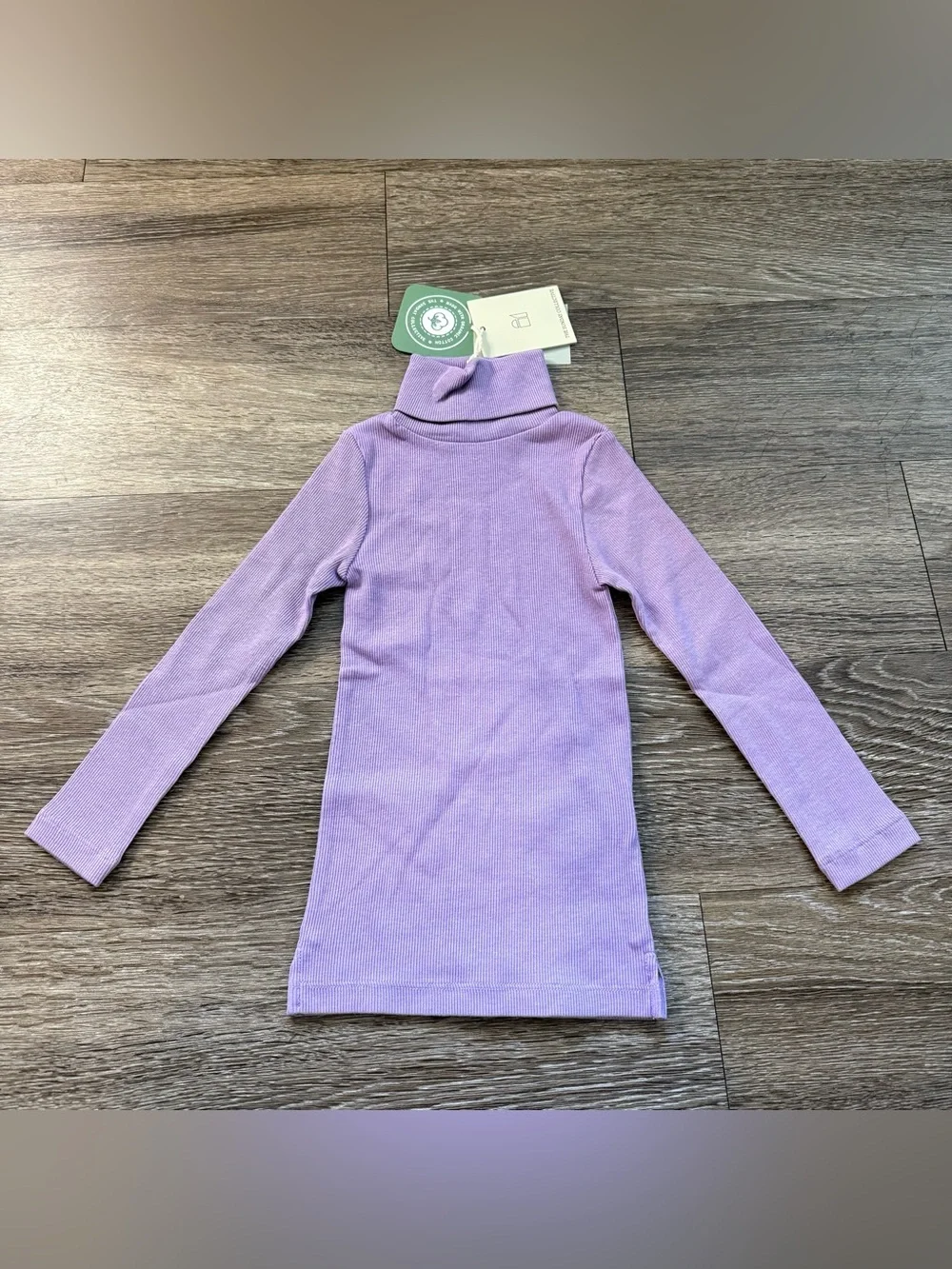 NWT The Sunday Collective Essential Turtleneck in Orchid Mist